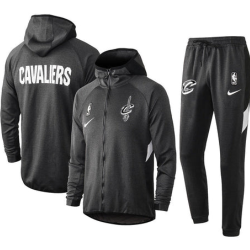 KIT GIACCA A ZIP CON CAPPUCCIO + TUTA NBA CLEVELAND CAVALIERS 2021/22