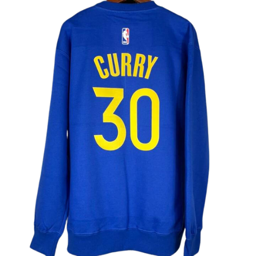 MAGLIA NBA A MANICHE LUNGHE CASUAL GOLDEN STATE WARRIORS 2021/22