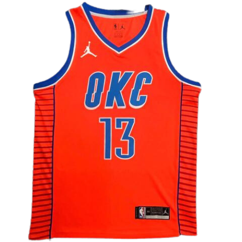 MAGLIA NBA ARANCIONE OKLAHOMA CITY 2021/22 – outletdelcalcio