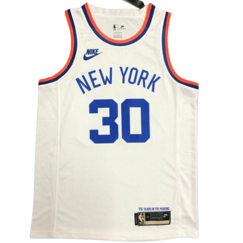 MAGLIA NBA BIANCA-BLU NEW YORK KNICKS 2021/22