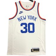 MAGLIA NBA BIANCA-BLU NEW YORK KNICKS 2021/22
