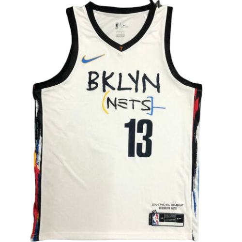 MAGLIA NBA BIANCA “BKLYN” BROOKLYN NETS 2021/22
