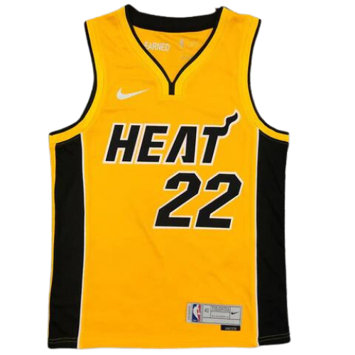 MAGLIA NBA GIALLA MIAMI HEAT 2021/22