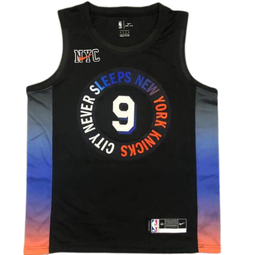 MAGLIA NBA NERA NEW YORK KNICKS 2021/22