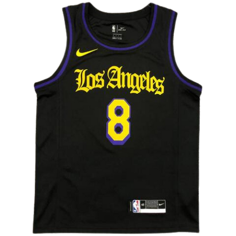 MAGLIA NBA NERA “LOS ANGELES” LAKERS 2021/22