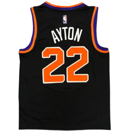 MAGLIA NBA NERO-ARANCIO PHOENIX SUNS 2021/22