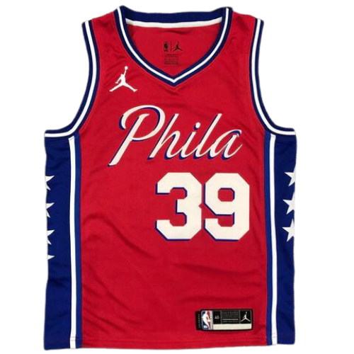 MAGLIA NBA ROSSA PHILADELPHIA 76ERS 2021/22