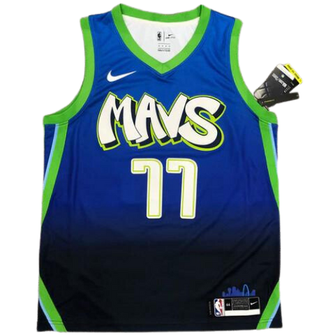 MAGLIA NBA “MAVS” BLU MAVERICKS DALLAS 2021/22