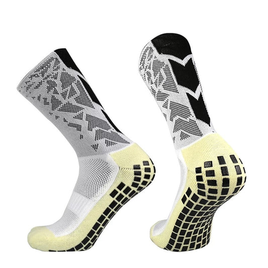 SOCKS  GRIP®  PROFESSIONALI   WHITE/  BLACK