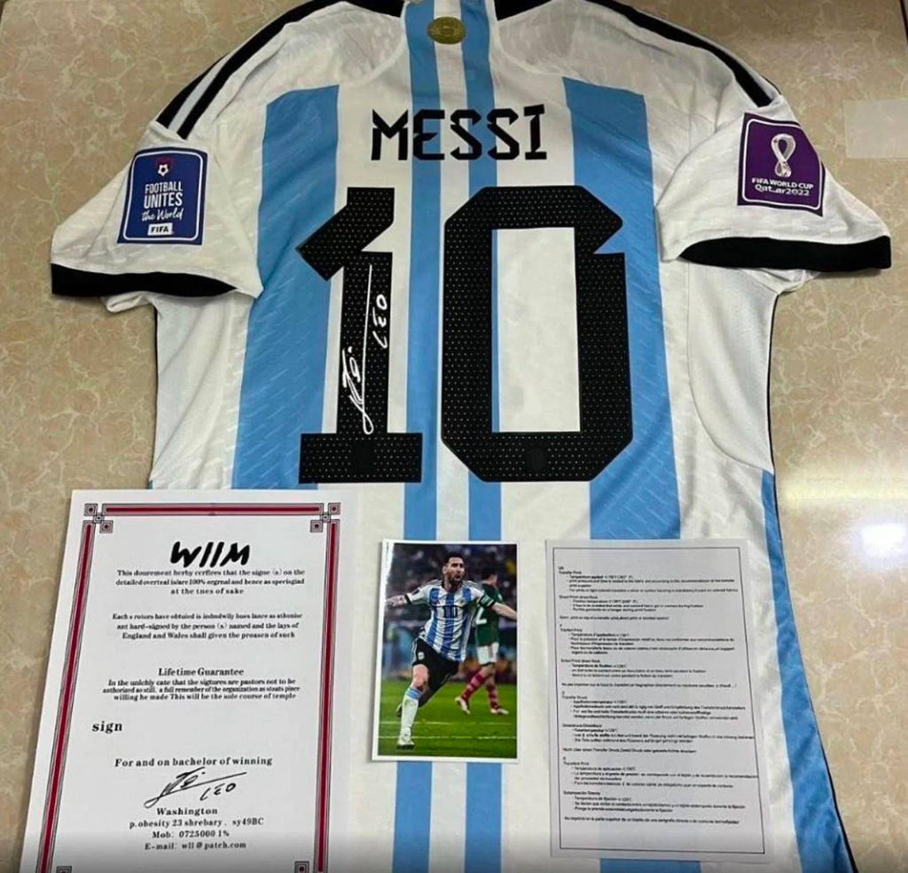 Maglia messi originale Clearance